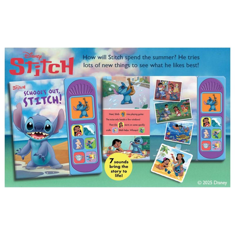 slide 2 of 6, Lilo & Stitch Disney Stitch: School's Out, Stitch! - by Pi Kids (Mixed Media Product), 1 ct