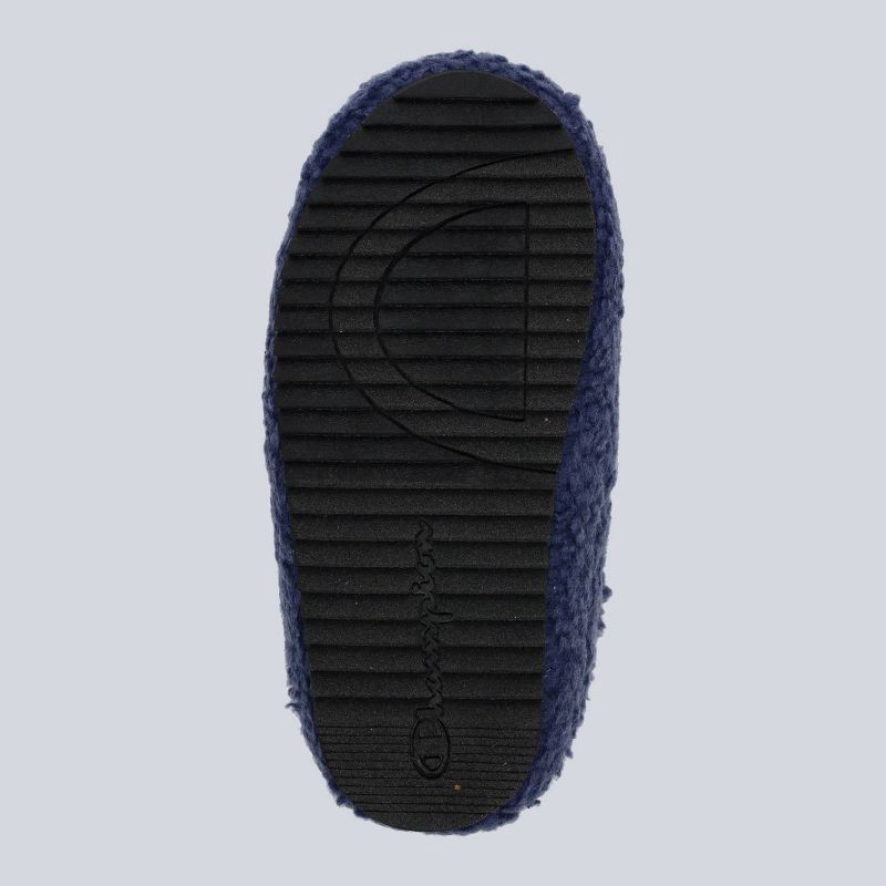 slide 3 of 4, Champion Adult University Slippers - Blue W11/M9, 1 ct