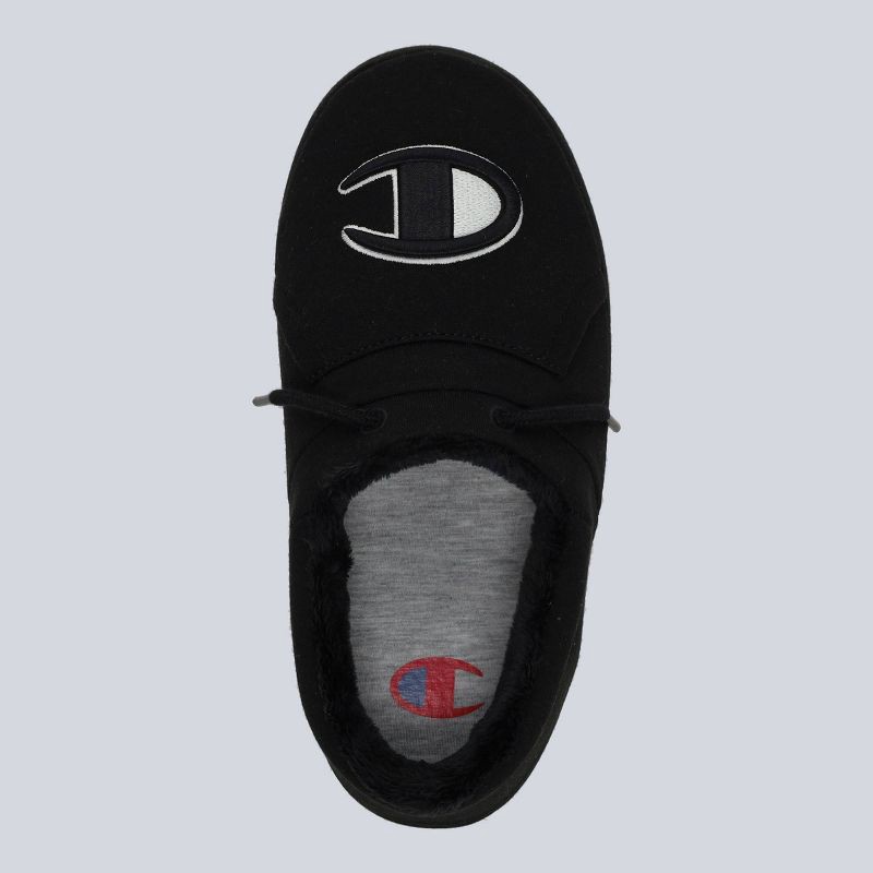 slide 3 of 4, Champion Adult University Slippers - Black M4/W6, 1 ct