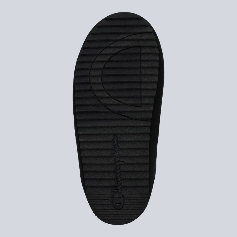 slide 4 of 4, Champion Adult University Slippers - Black M9/W11, 1 ct