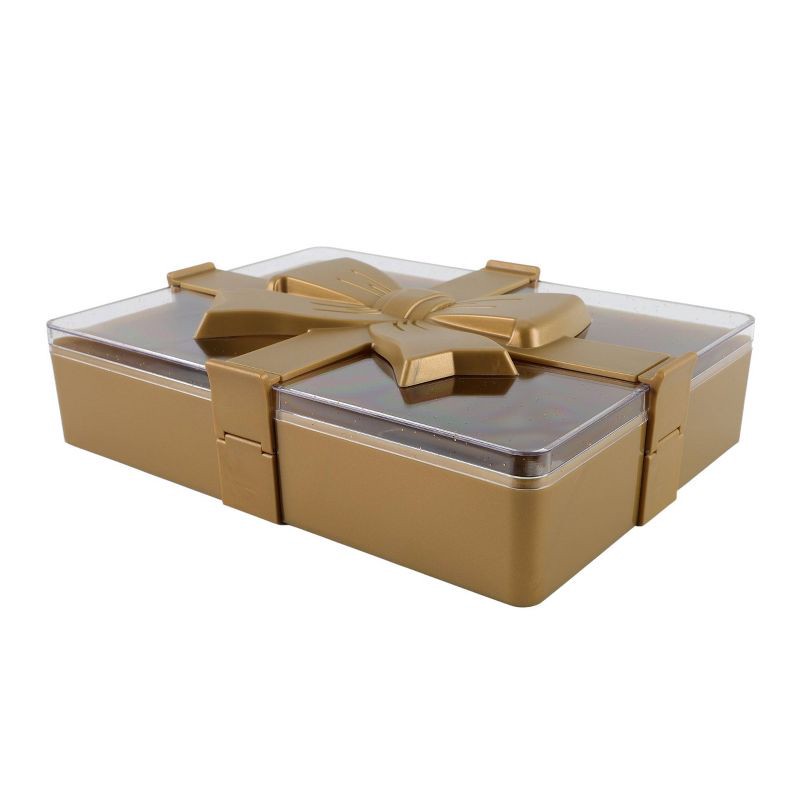 slide 4 of 5, Cook With Color Food Gifting Box with Gold Bow, 1 ct