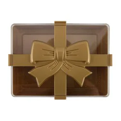 Cook With Color Food Gifting Box with Gold Bow