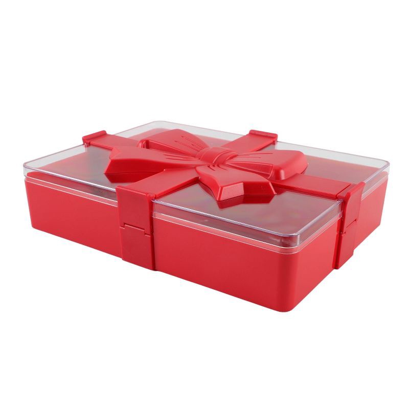 slide 4 of 5, Cook With Color Food Gifting Box with Red Bow, 1 ct