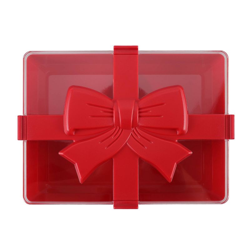 slide 1 of 5, Cook With Color Food Gifting Box with Red Bow, 1 ct
