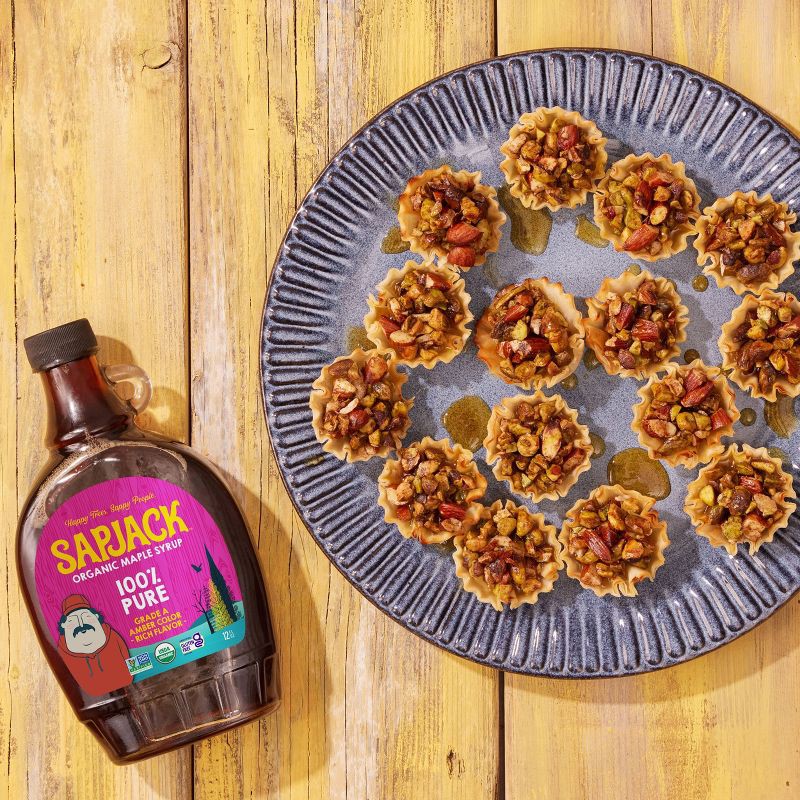 slide 5 of 6, Sapjack Organic Grade A Amber Maple Syrup - 12 fl oz, 12 fl oz