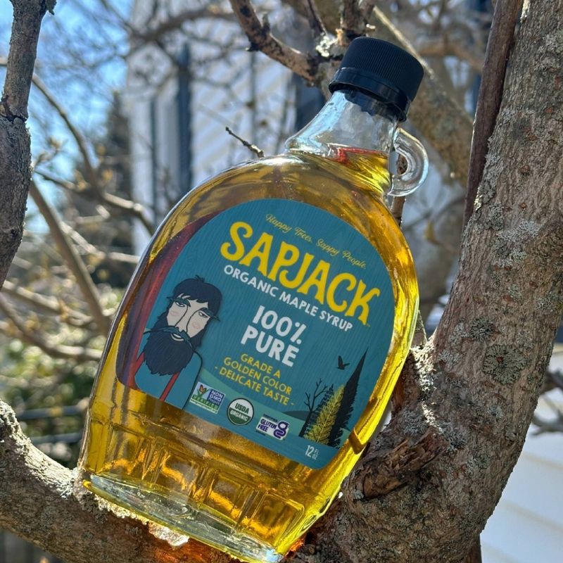 slide 6 of 6, Sapjack Organic Grade A Golden Maple Syrup - 12 fl oz, 12 fl oz
