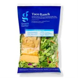 Taco Ranch Chopped Salad Kit - 11.6oz - Good & Gather™