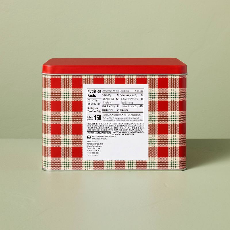 slide 2 of 3, Hearth & Hand with Magnolia Table Triple Ginger Crisp Christmas Cookies - 20oz - Hearth & Hand™ with Magnolia Table, 20 oz