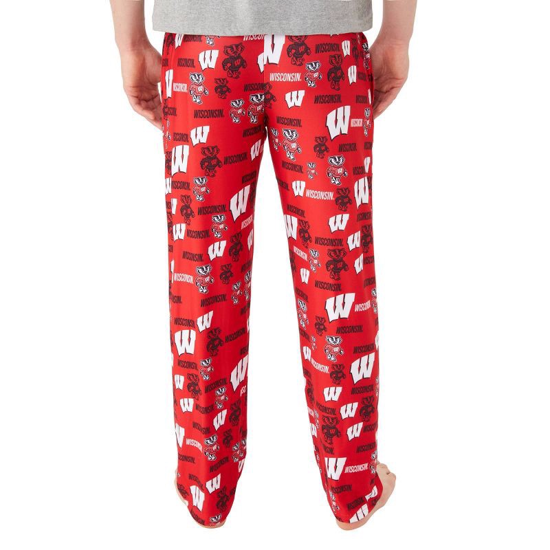 slide 2 of 3, NCAA Wisconsin Badgers Men's Lounge Pajama Pant - XL, 1 ct