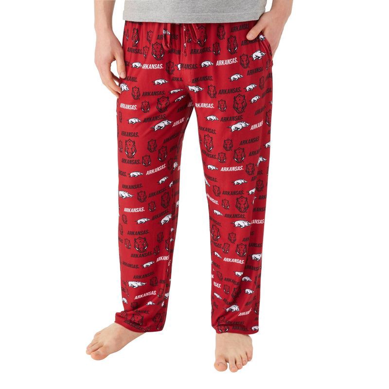 slide 1 of 3, NCAA Arkansas Razorbacks Men's Lounge Pajama Pant - XL, 1 ct