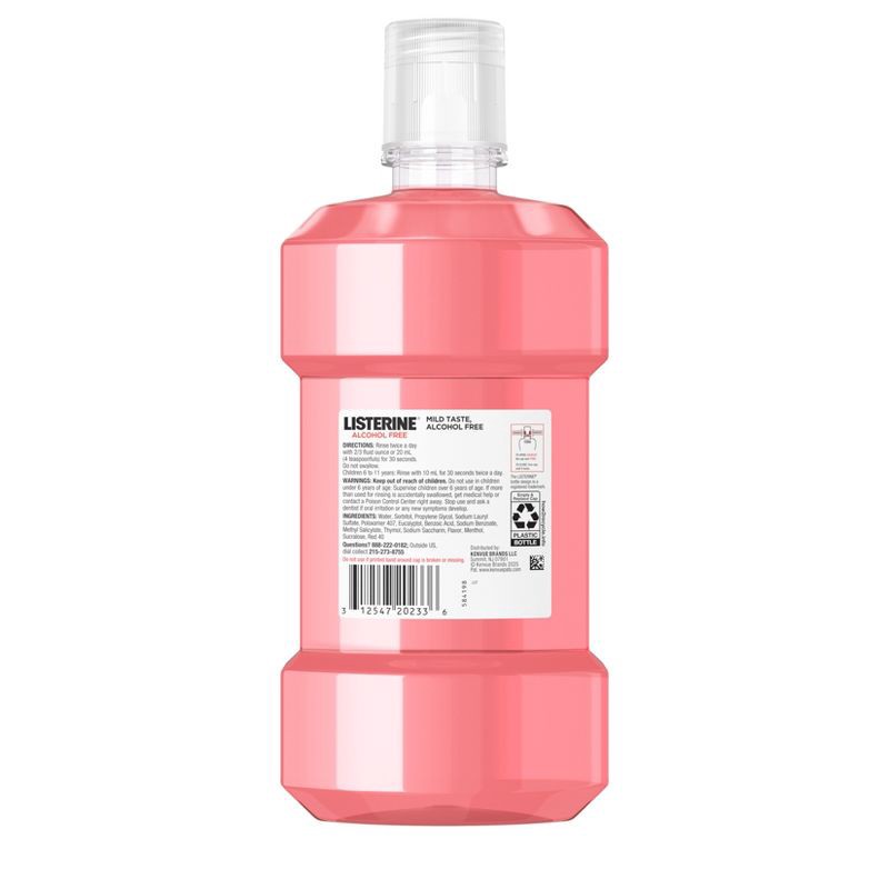 slide 2 of 6, Listerine Watermelon Mint Mouthwash - 500ml, 500 ml