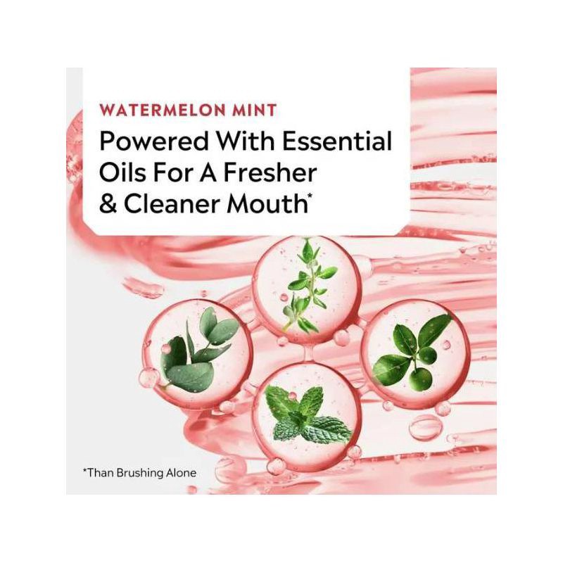 slide 5 of 6, Listerine Watermelon Mint Mouthwash - 500ml, 500 ml