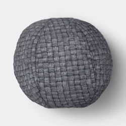 11"x11" Spherical Accent Pillow Gray - Threshold™