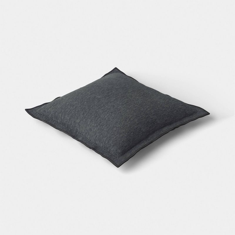 slide 3 of 4, 20"x20" Square Outdoor Throw Pillow Gray - Threshold™, 1 ct