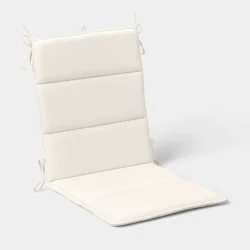 20"x43" Solid Chair Cushion Ivory - Room Essentials™