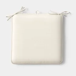 17"x17" Solid Seat Cushion Ivory - Room Essentials™
