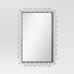20"x30" Metal Loop Wall Mirror - Room Essentials™