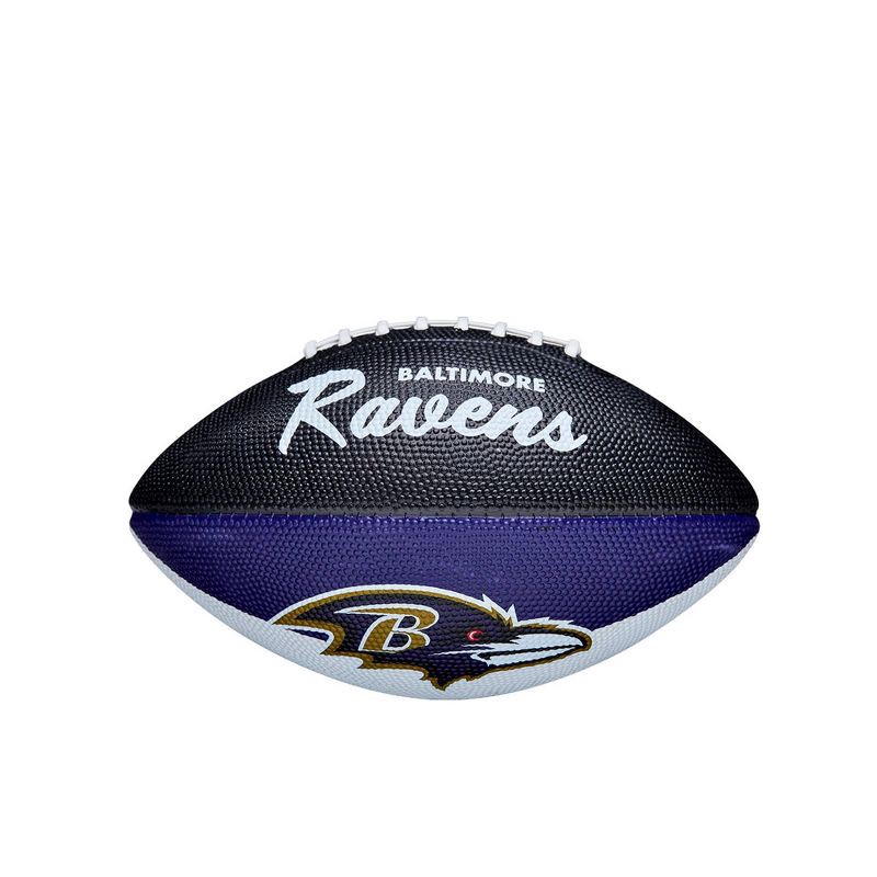 slide 5 of 6, NFL Wilson Retro Jr Football - Baltimore Ravens, 1 ct