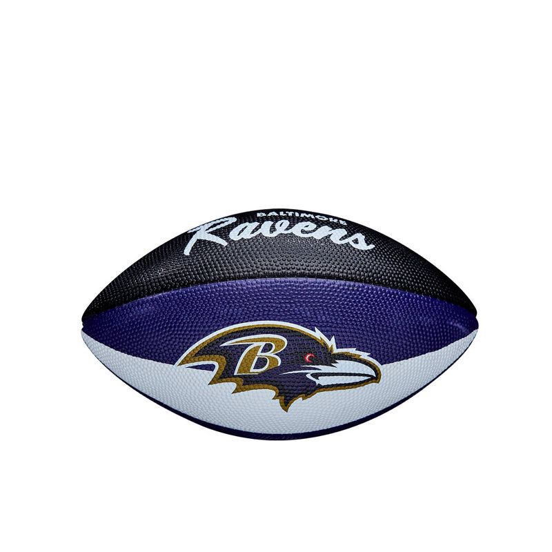 slide 6 of 6, NFL Wilson Retro Jr Football - Baltimore Ravens, 1 ct