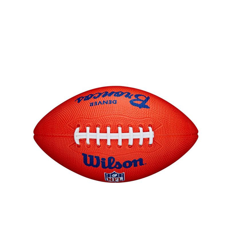 slide 3 of 6, NFL Wilson Retro Jr Football - Denver Broncos, 1 ct