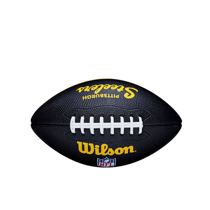 slide 3 of 6, NFL Wilson Retro Jr Football - Pittsburgh Steelers, 1 ct