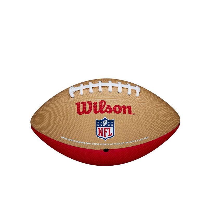 slide 2 of 6, NFL Wilson Retro Jr Football - San Francisco 49ers, 1 ct