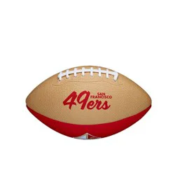 NFL Wilson Retro Jr Football - San Francisco 49ers