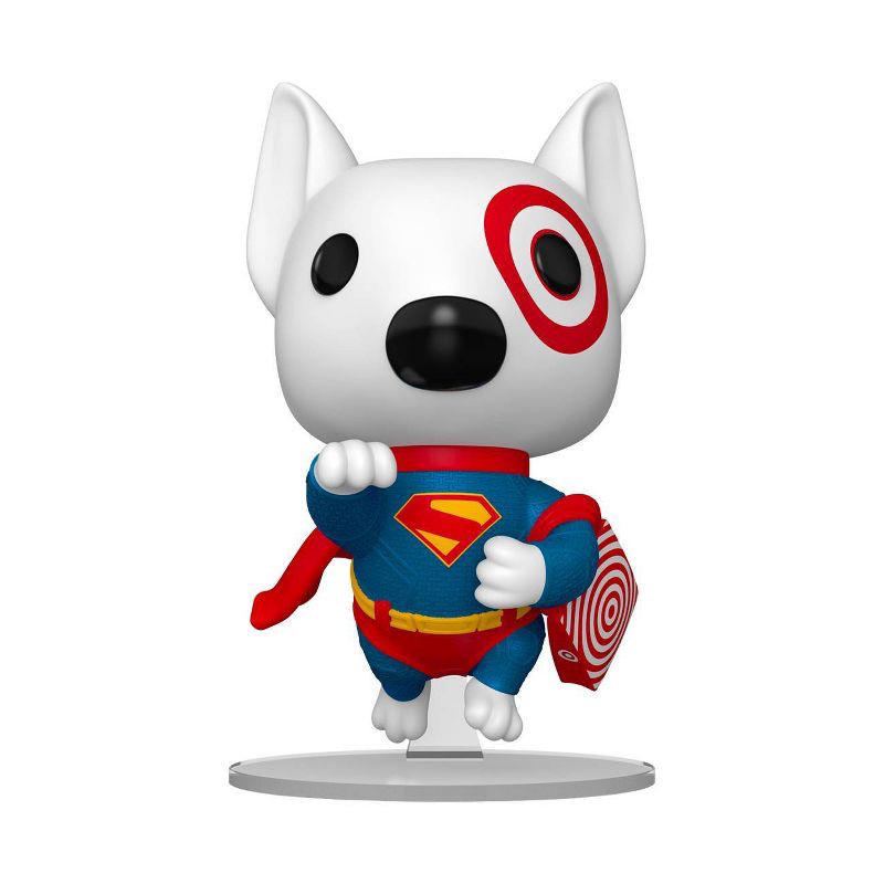 slide 2 of 2, Funko POP! Ad Icons: Target Bullseye Superman Figure, 1 ct