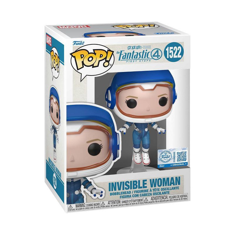 slide 2 of 2, Funko POP! Marvel: Fantastic Four Invisible Woman Figure, 1 ct