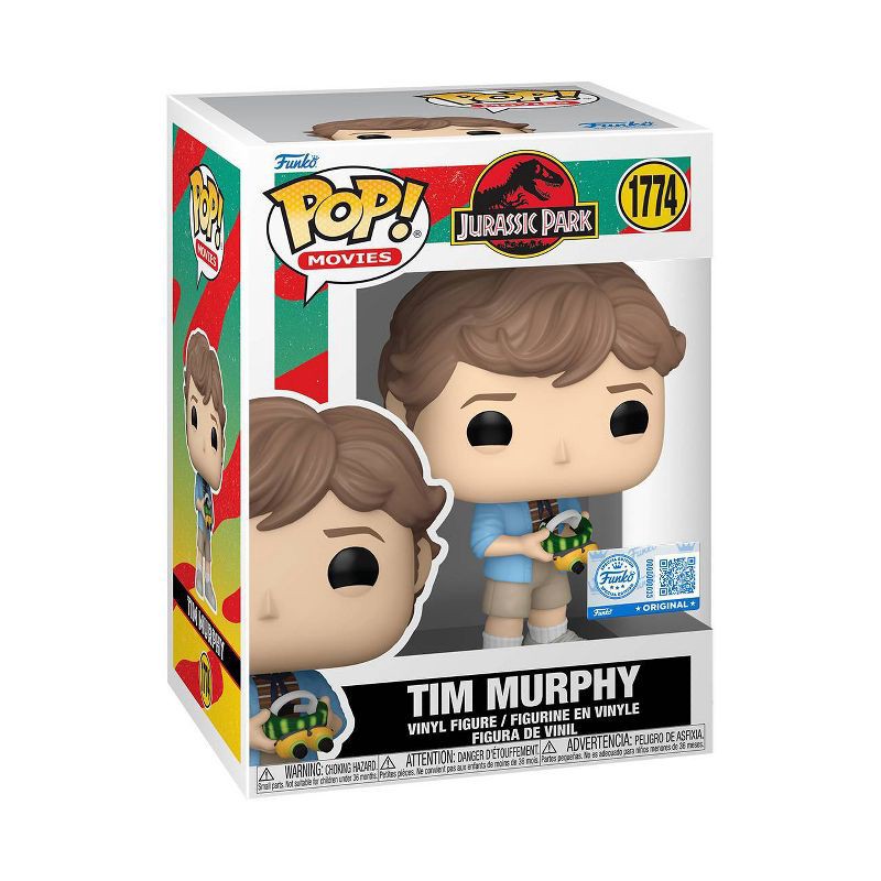 slide 2 of 2, Funko POP! Movies: Jurassic Park Tim with Goggles Figure, 1 ct