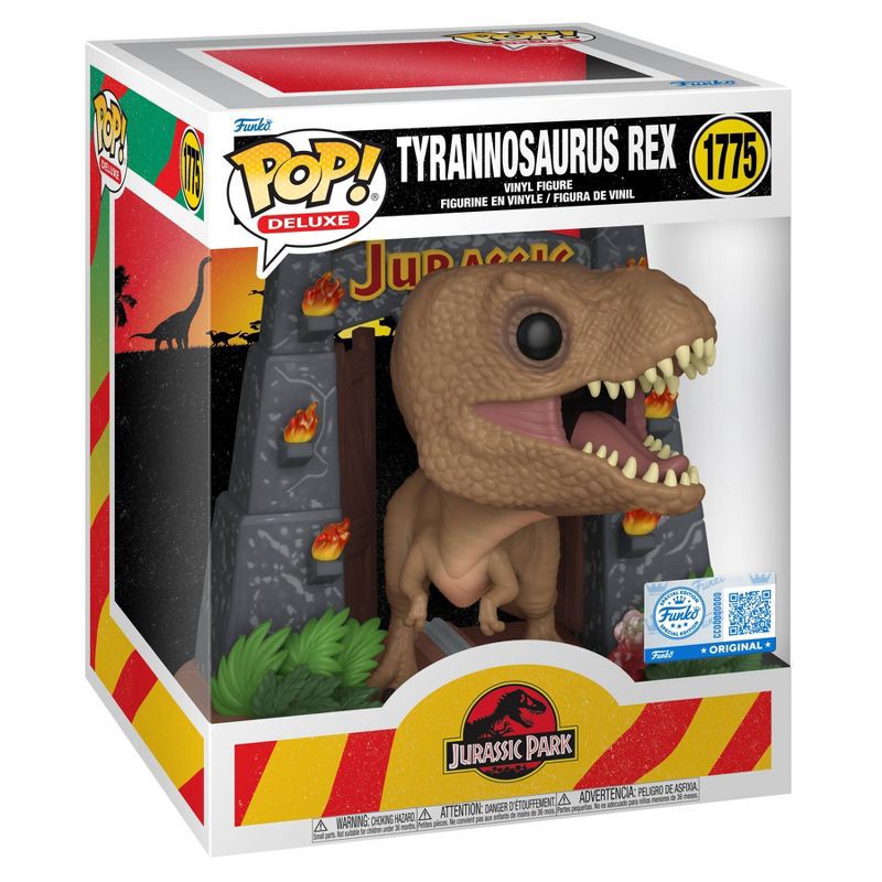 slide 2 of 2, Funko POP! Deluxe: JP- T-Rex with Gates, 1 ct