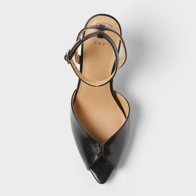 slide 3 of 4, Women's Virginia Heels with Memory Foam Insole – A New Day™ Black 9, 1 ct