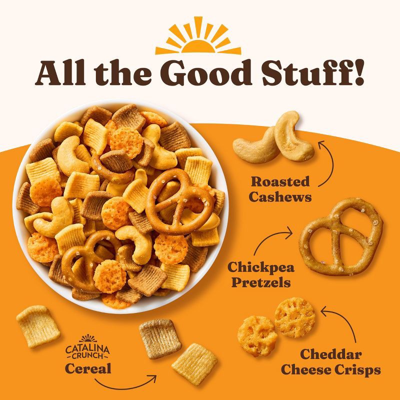 slide 5 of 5, Catalina Crunch Snack Mix - Cheddar - 1.85oz, 1.85 oz