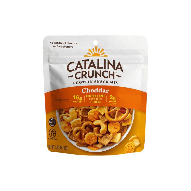 slide 1 of 5, Catalina Crunch Snack Mix - Cheddar - 1.85oz, 1.85 oz