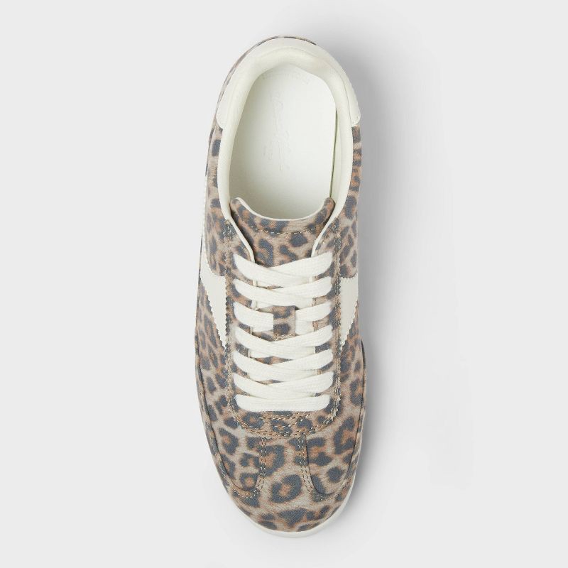 slide 3 of 4, Women's Skyler Sneakers with Memory Foam Insole – Universal Thread™ Light Brown 6.5, 1 ct