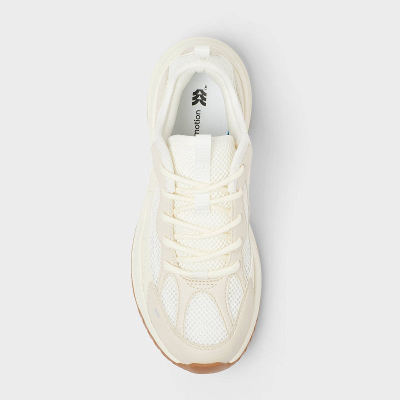 slide 3 of 4, Women's Cadence Sneakers – All In Motion™ Off-White 8.5, 1 ct