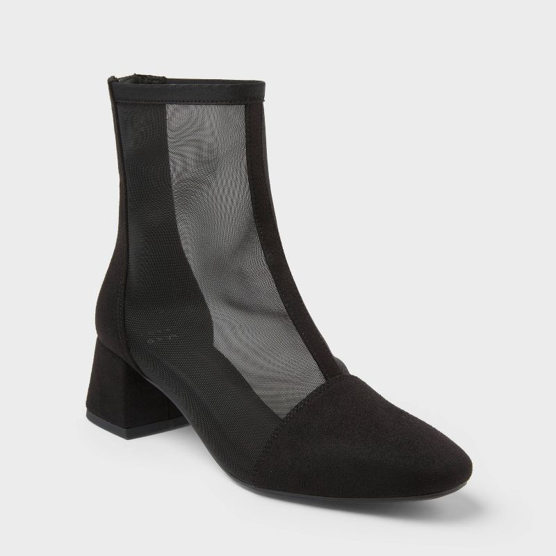 slide 1 of 3, Women's Celaena Boots with Memory Foam Insole – A New Day™ Black 10, 1 ct