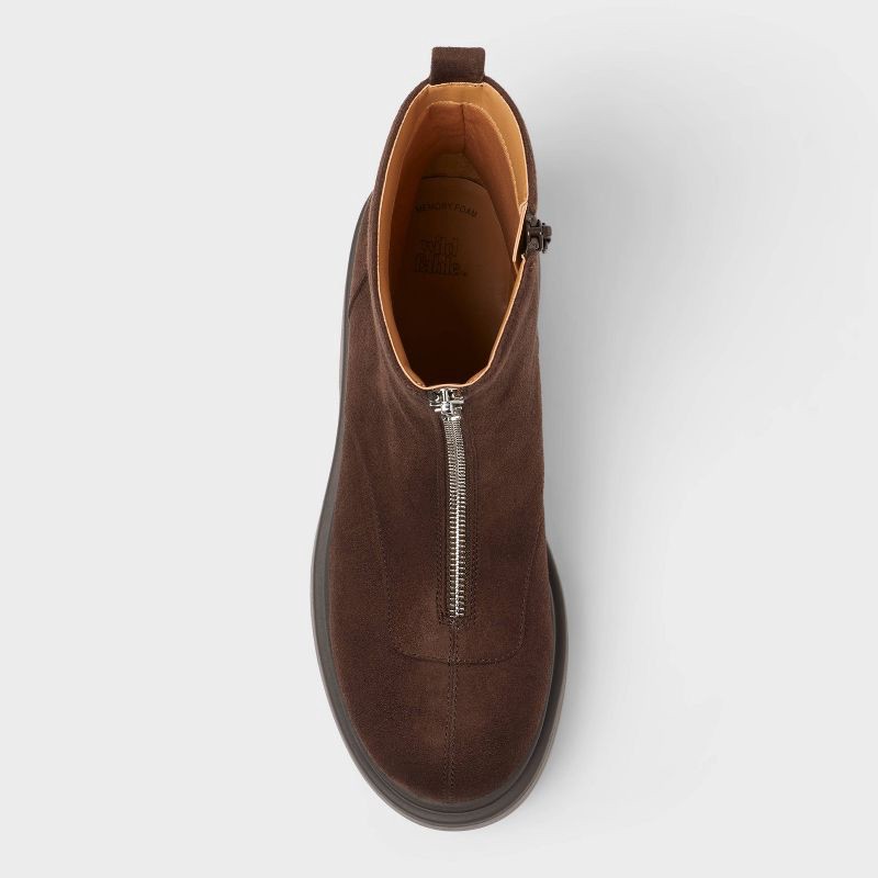 slide 3 of 3, Women's Honor Boots with Memory Foam Insole – Wild Fable™ Dark Brown 9, 1 ct