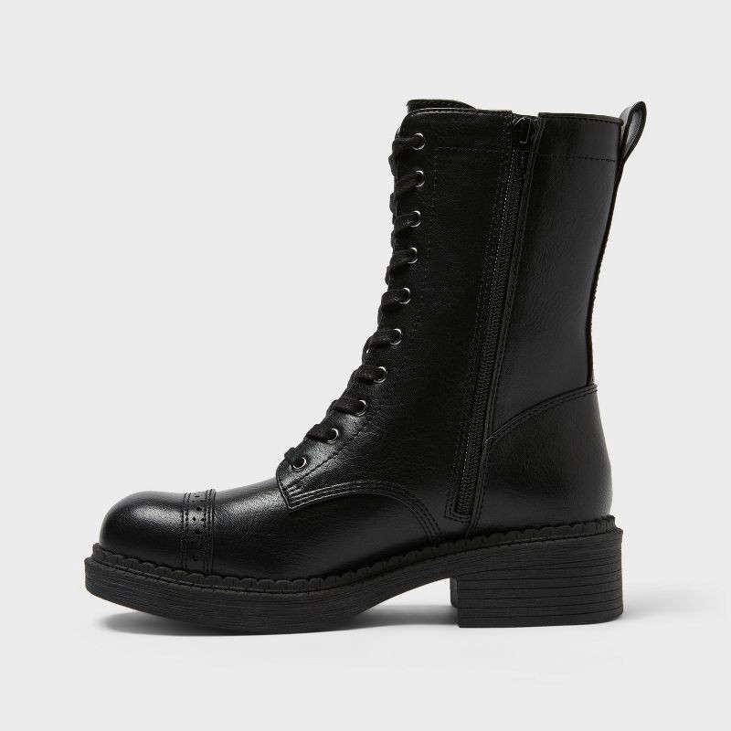 slide 2 of 3, Women's Helga Boots - Wild Fable™ Black 8, 1 ct