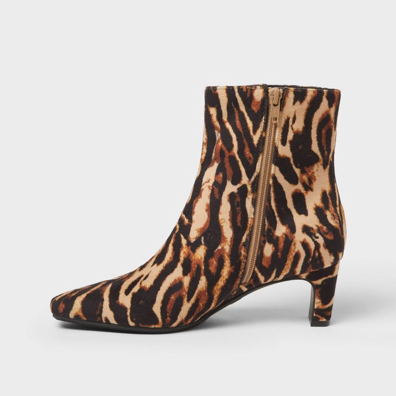 slide 2 of 3, Women's Tigris Boots with Memory Foam Insole – A New Day™ Tiger Print 6, 1 ct