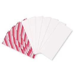 American Greetings 10ct 20"x20" Christmas Tissue Paper Candy Cane Stripe and White