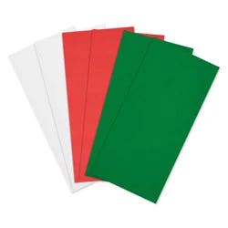 American Greetings 40ct 20"x20" Bulk Christmas Tissue Paper Red/Green/White