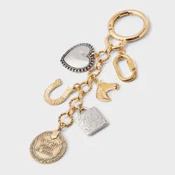 Mixed Western and Horse Bag Charm - A New Day™ Gold/Silver