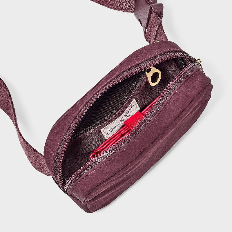 slide 4 of 5, Essential Belt Crossbody Bag - Universal Thread™ Vineyard Grape, 1 ct