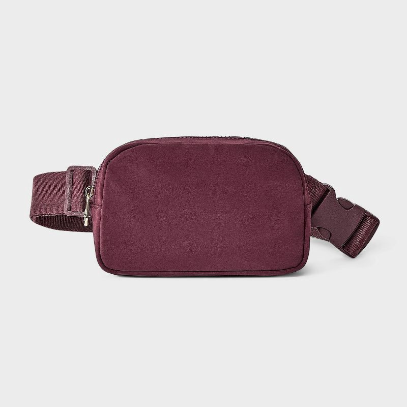 slide 1 of 5, Essential Belt Crossbody Bag - Universal Thread™ Vineyard Grape, 1 ct