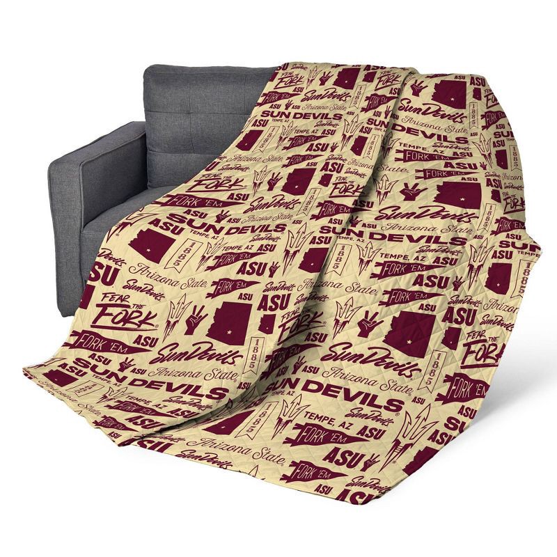 slide 2 of 5, NCAA Alabama Crimson Tide 60 x 80 Quilted Throw Blanket, 1 ct