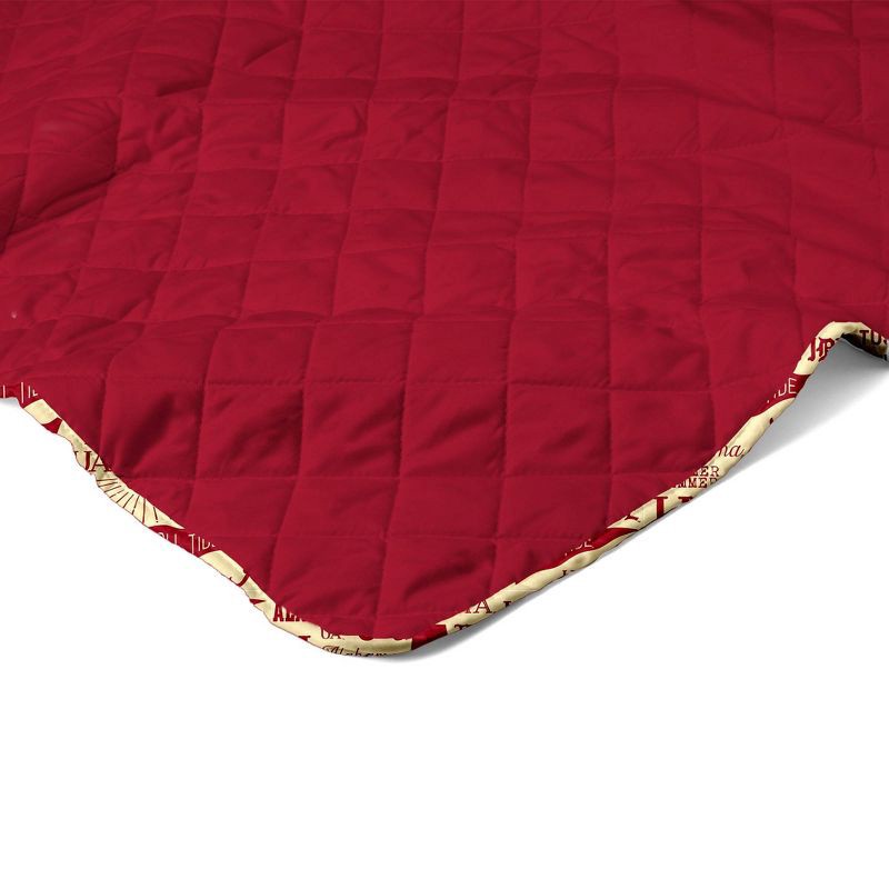 slide 3 of 5, NCAA Alabama Crimson Tide 60 x 80 Quilted Throw Blanket, 1 ct