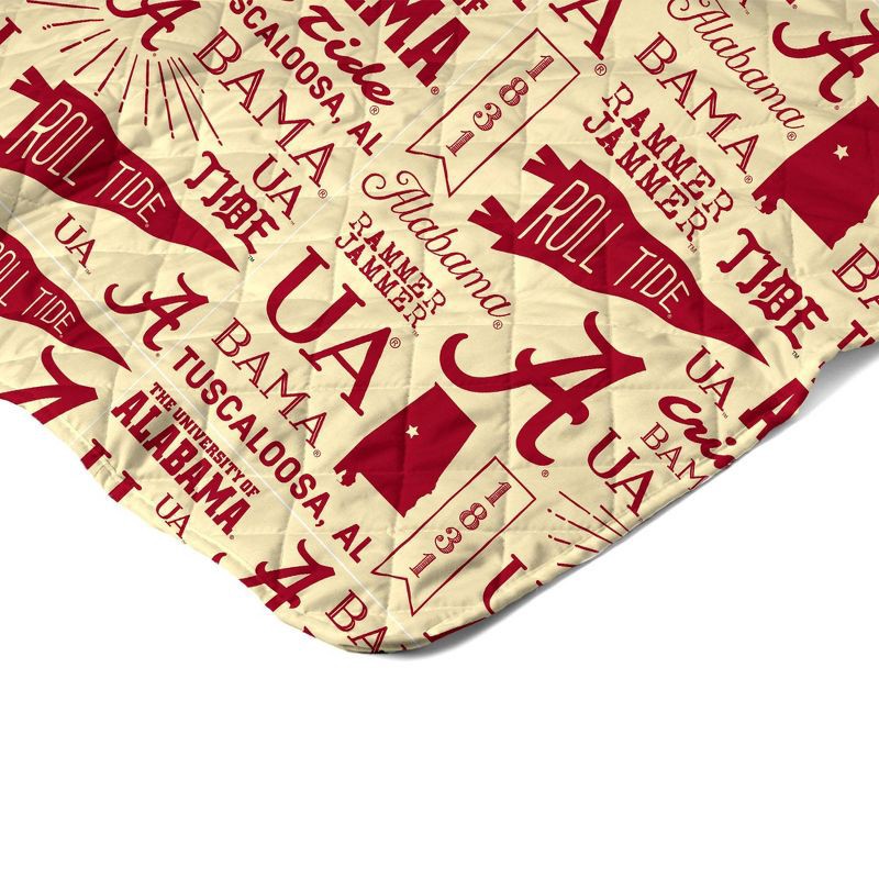 slide 4 of 5, NCAA Alabama Crimson Tide 60 x 80 Quilted Throw Blanket, 1 ct