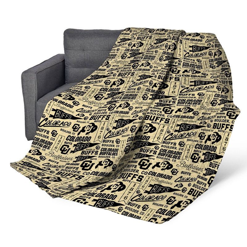 slide 2 of 5, NCAA Cincinnati Bearcats 60 x 80 Quilted Throw Blanket, 1 ct