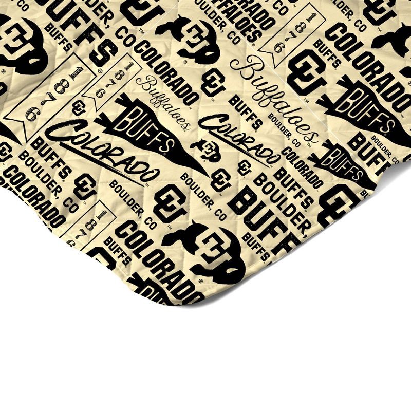 slide 4 of 5, NCAA Colorado Buffaloes 60 x 80 Quilted Throw Blanket, 1 ct